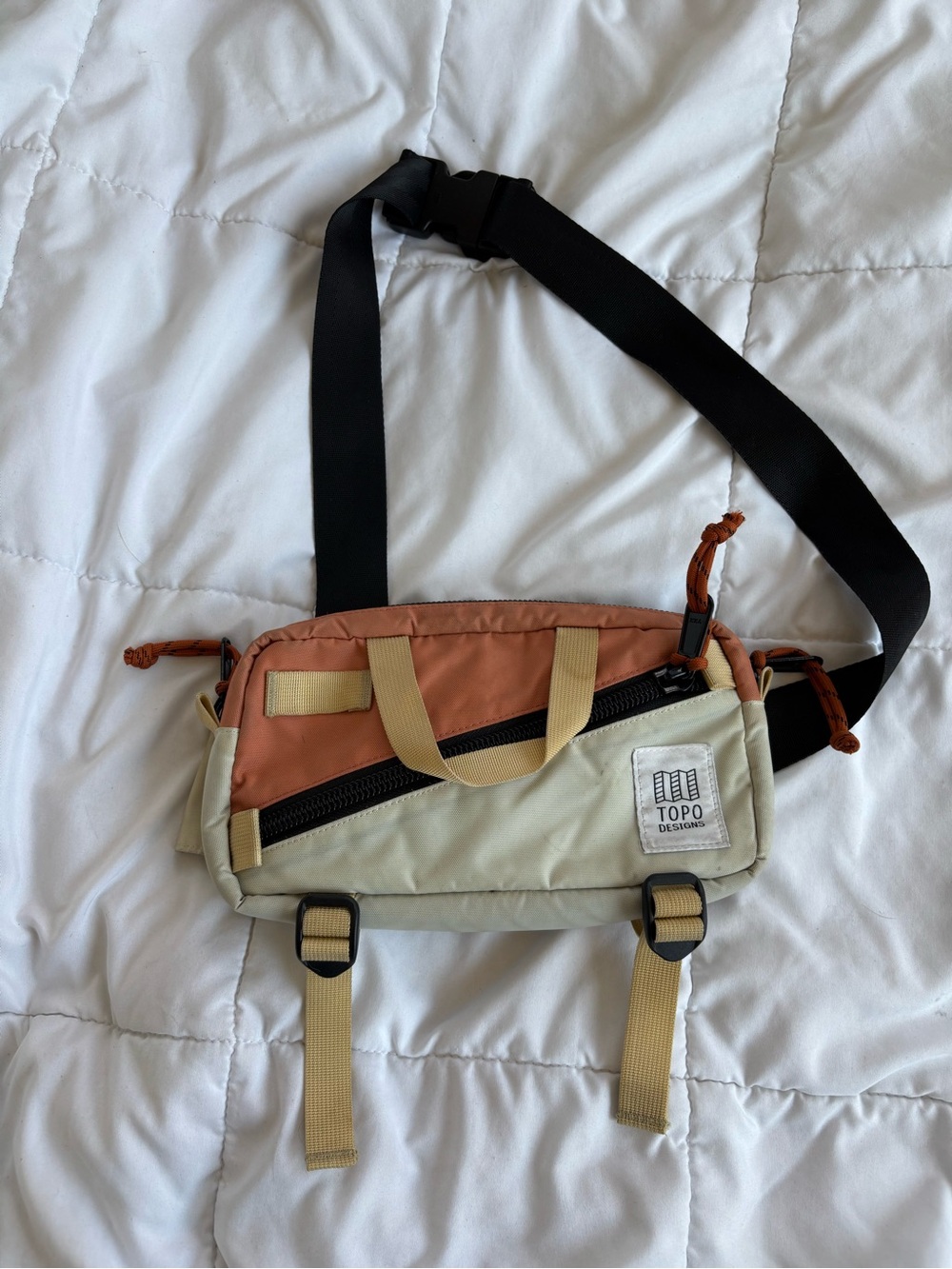 Topo Designs Bike Bag Mini Mountain Clay Crossbody Sling Handlebar Bag Gorpcore